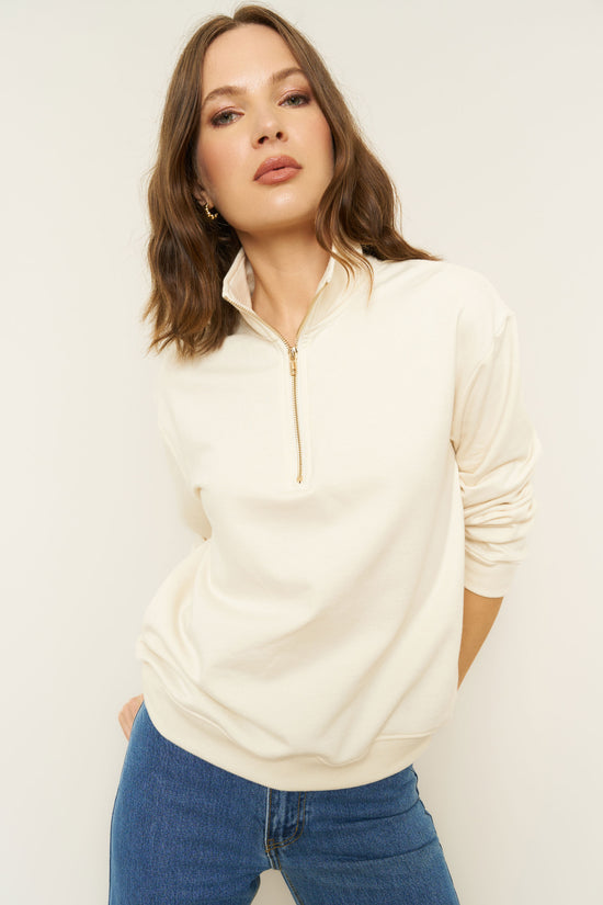 Diana Pullover in Cream - Whimsy & Row
