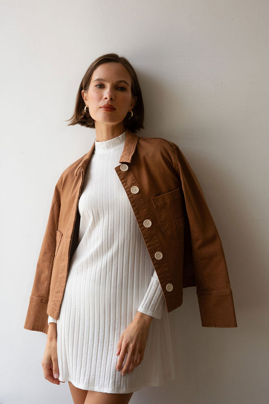 Joanie Dress in Cream - Whimsy & Row