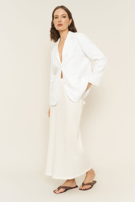Jada Skirt in Cream - Whimsy & Row